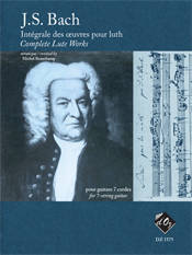 Complete Lute Works For 7 String Guitar - Bach/Beauchamp - Book